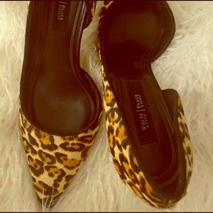 White House Black Market Leopard Pumps